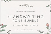 The Handwriting Font Bundle, a Sans Serif Font by Salt & Pepper Designs (Thumbnail 1 of 12)