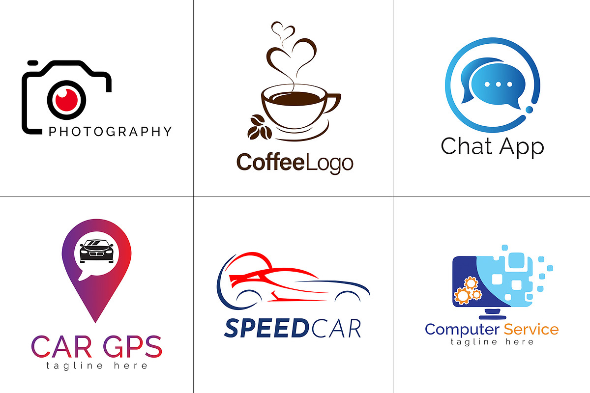 800+ Professional Logos Bundle, a Branding & Logo Template by Design Forest (Photo 47 of 48)