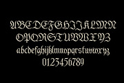 ED Vitinia, a Blackletter Font by Emyself Design (Thumbnail 3 of 10)
