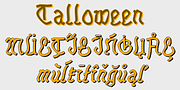 Talloween, a Handwritten Font by Ingrimayne Type (Thumbnail 5 of 5)