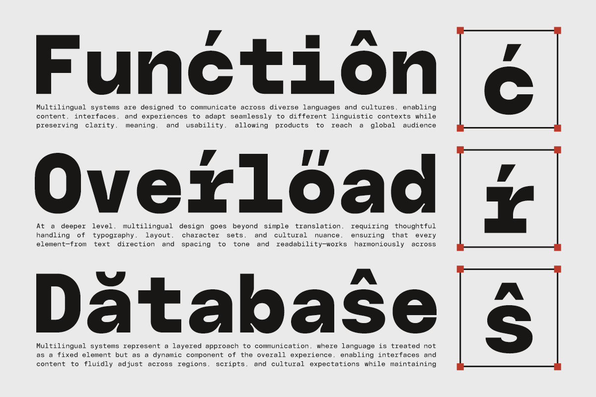 GC Basic Inktrap - Monospace, a Sans Serif Font by Glyphonic (Photo 13 of 15)