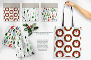 Watercolor Christmas Patterns, a Pattern Graphic by Diana Kovach (Thumbnail 4 of 7)