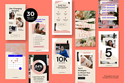 Torn Paper Social Media Templates, a Templates & Theme by sungandco (Thumbnail 2 of 5)