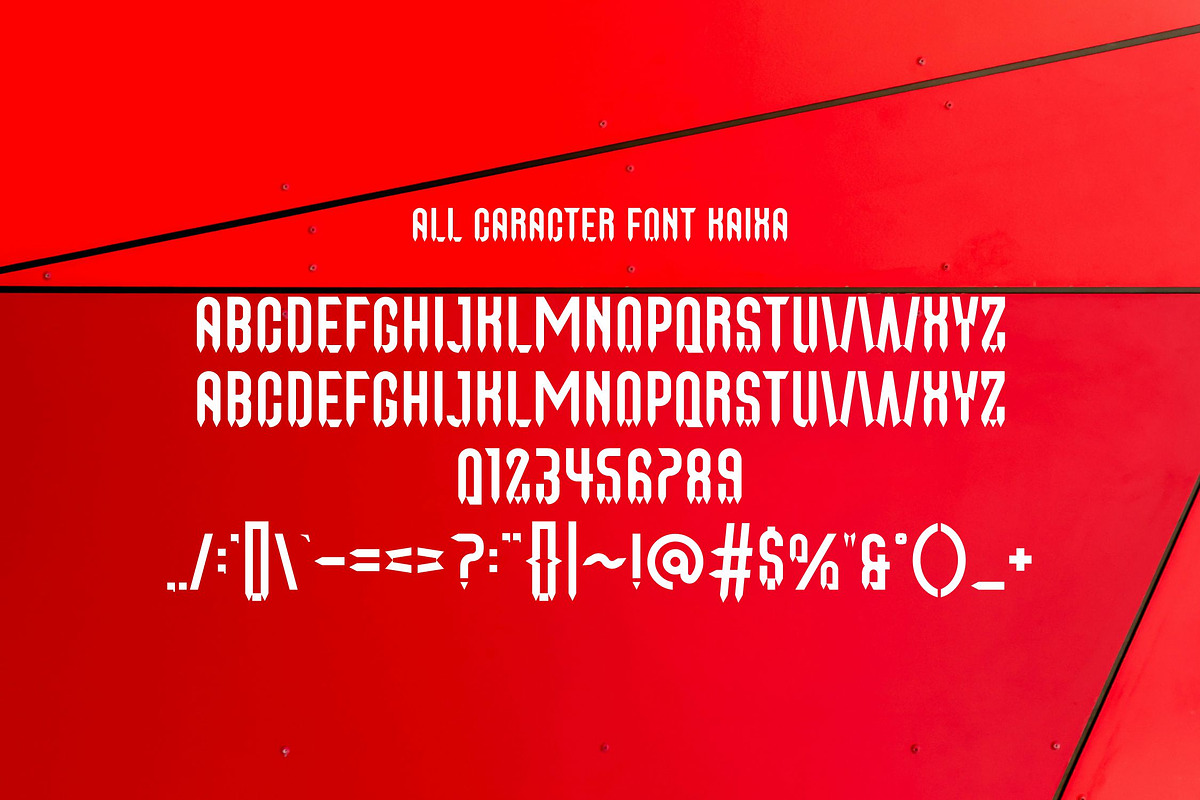 KaIxa, a Sans Serif Font by riotama85 (Photo 2 of 6)