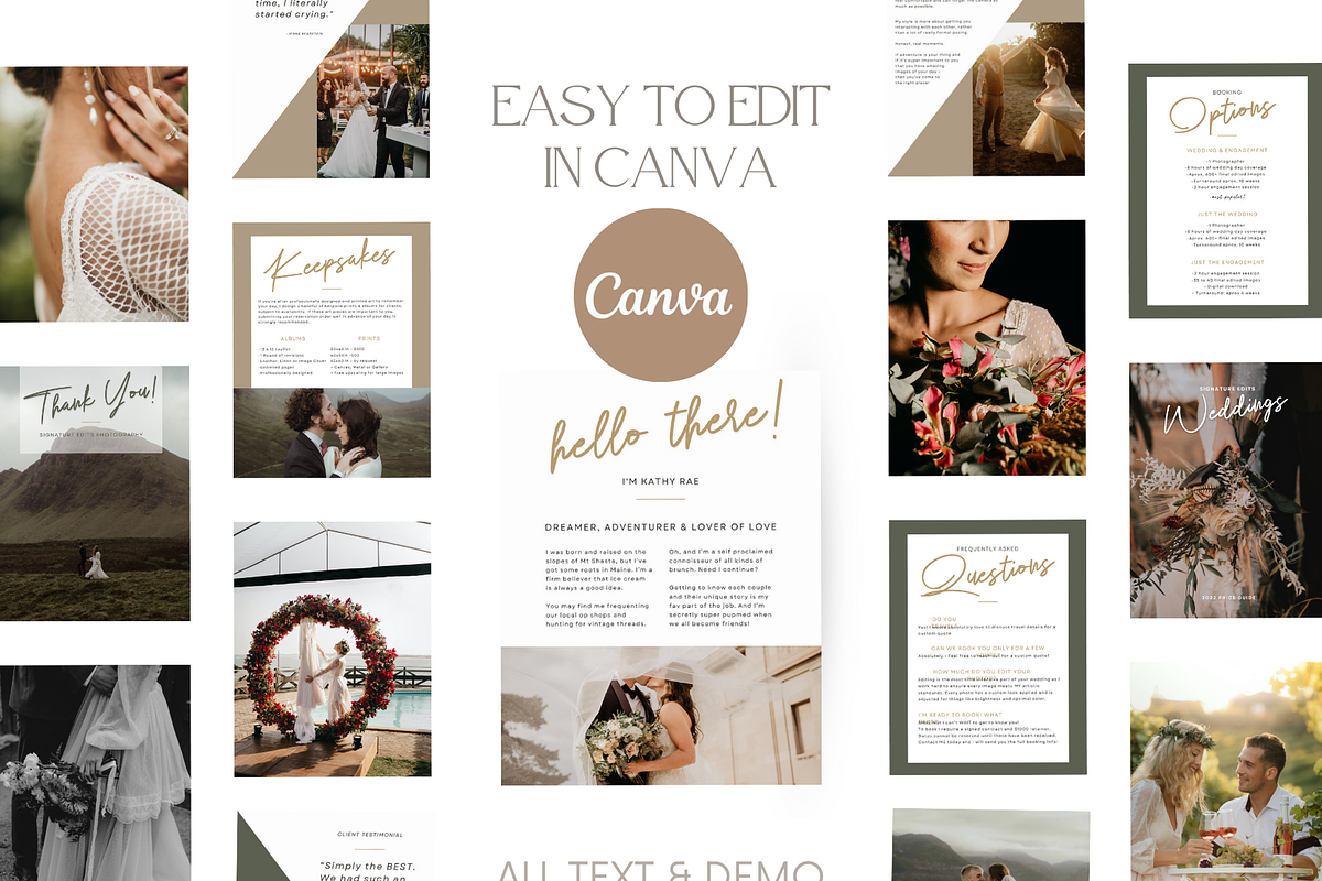 CLASSIC Wedding Photography Guide, a Magazine Template by Signature Edits (Photo 4 of 11)
