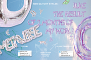 Chrome + Transparent Glass SVG Fonts, a Font by Kasia Sokolovska (Thumbnail 2 of 9)
