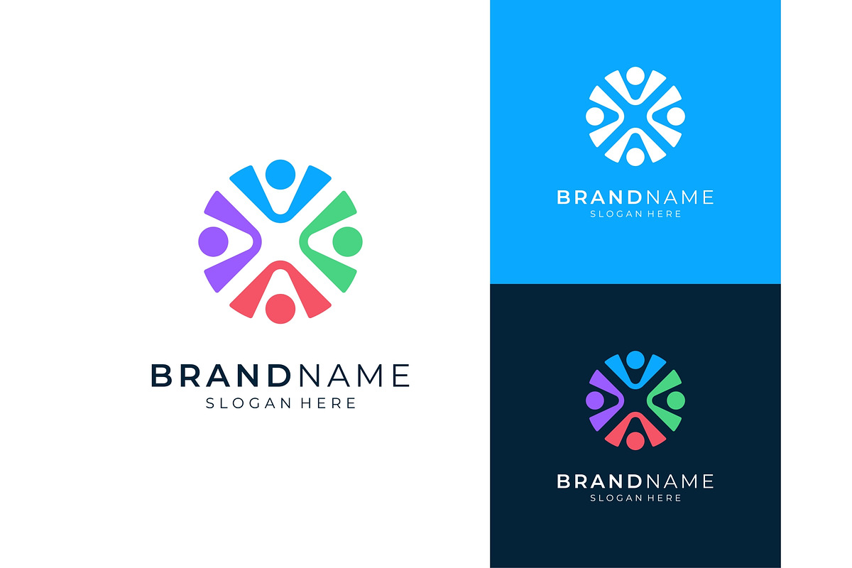Community Logo, a Branding & Logo Template by ika trisiana