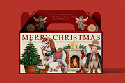 Nostalgic Christmas Illustrations, a Decorative Illustration by Feelsoul (Thumbnail 2 of 10)