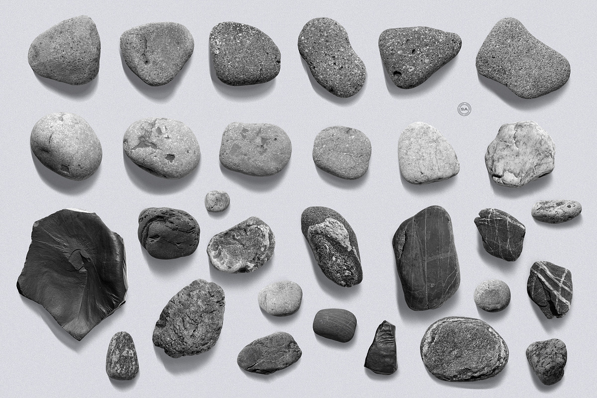 30 Realistic Stone Scene Creator, a Presentation Template by Artcoast Std. (Photo 7 of 10)