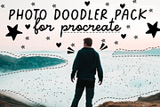 photo doodler pack for procreate, a Brush Add-On by pinkdrinksoul (Thumbnail 1 of 3)