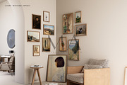 Vintage Frame Mockup Bundle Set of 9, a Household Mockup by Mockup Art Atelier (Thumbnail 9 of 18)