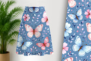 Baby Butterfly Background, an Animal Illustration by Sharon Schwalbe (Thumbnail 4 of 6)