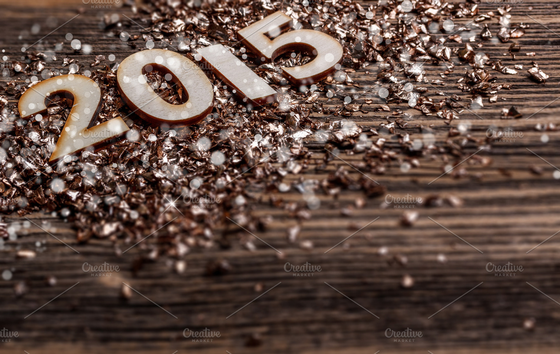 New Years Concept Featuring New Number And Year