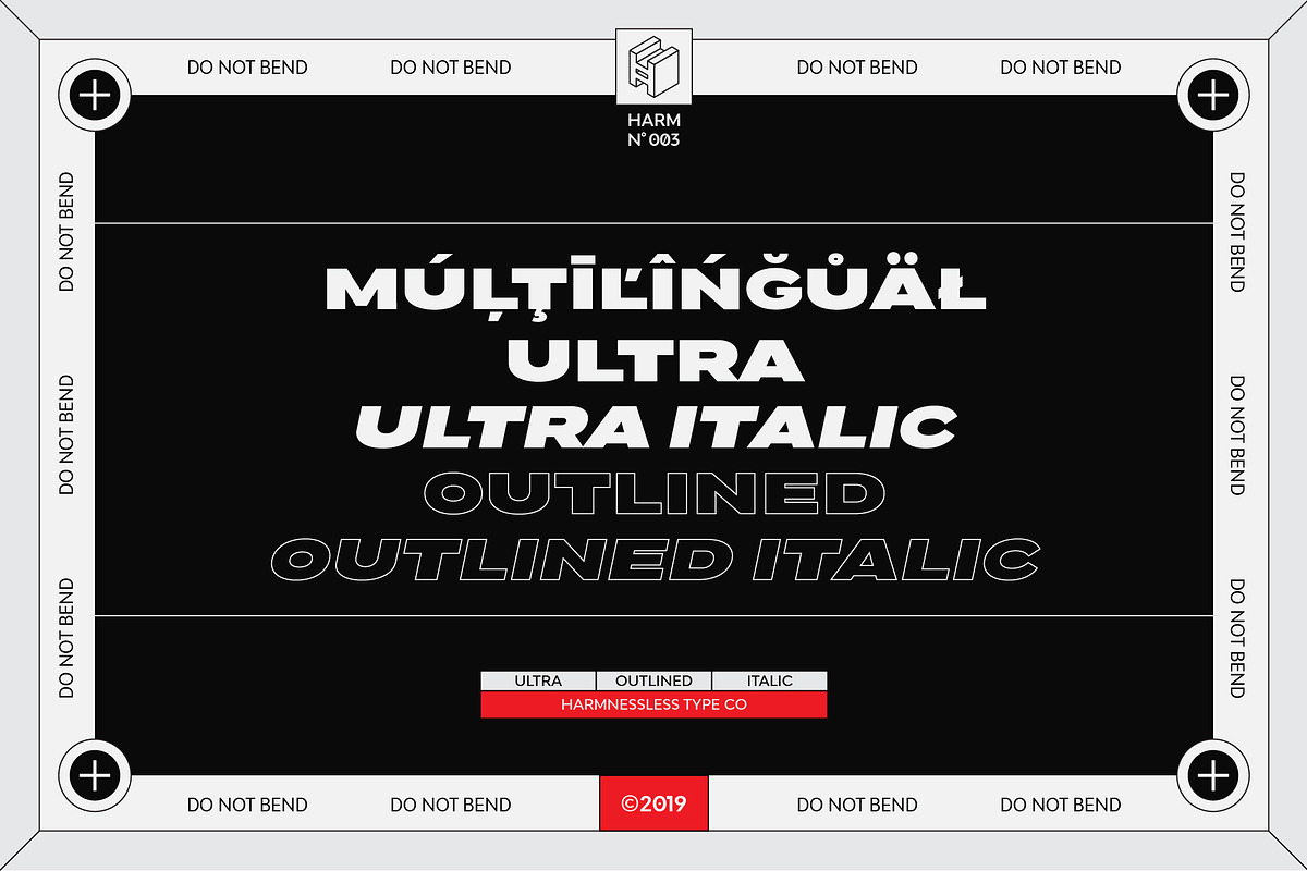 Adlinnaka Ultra - Display Font preview 3