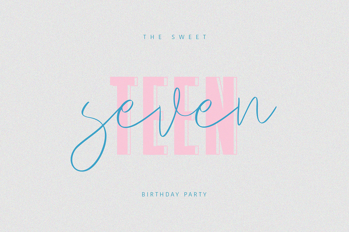 Puspa Script Sans Font, a Script Font by Maulana Creative (Photo 10 of 10)