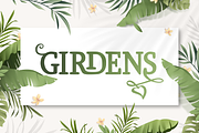 Girdens - Decorative Serif Font, a Serif Font by StringLabs (Thumbnail 1 of 12)