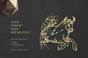 Astrology Zodiac Collection, a Decorative Illustration by Chewie Co (Thumbnail 10 of 15)