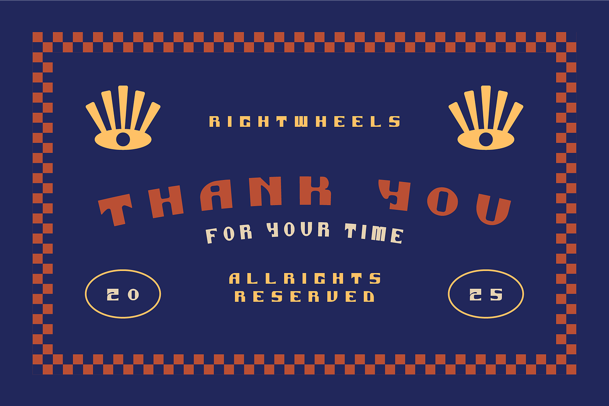 INAFORE - Retro Display Font, a Font by Rightwheels (Photo 10 of 10)