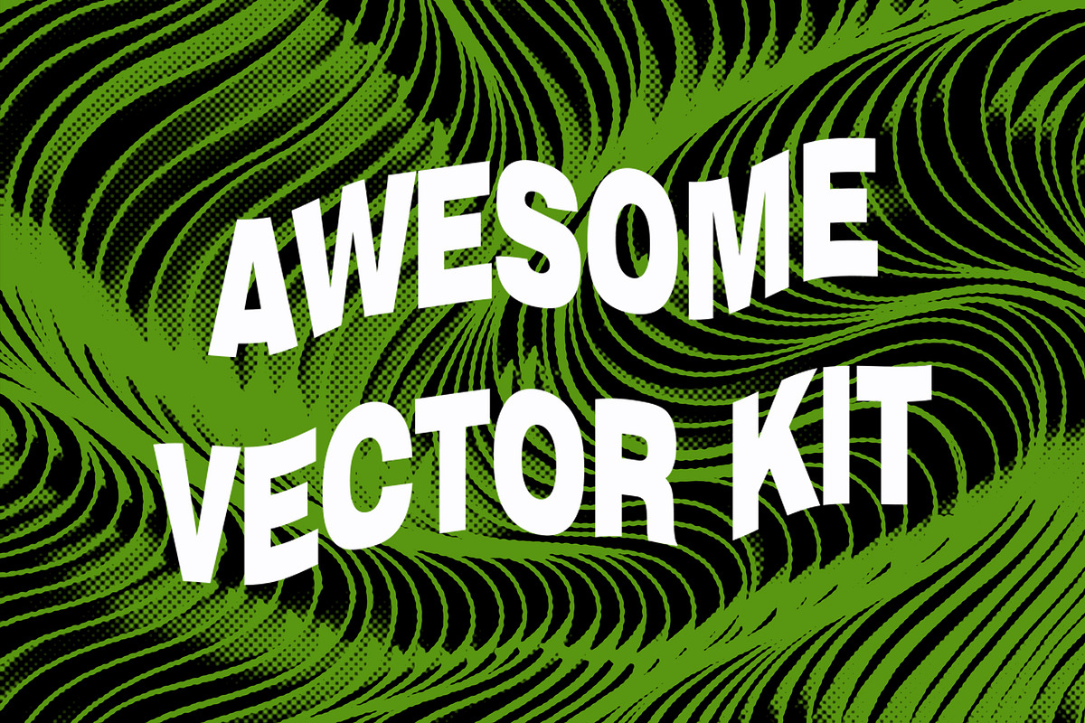 Vector Distortion Illustrator Kit, a Plug-in Add-On by Eugene Tantsurin (Photo 7 of 9)