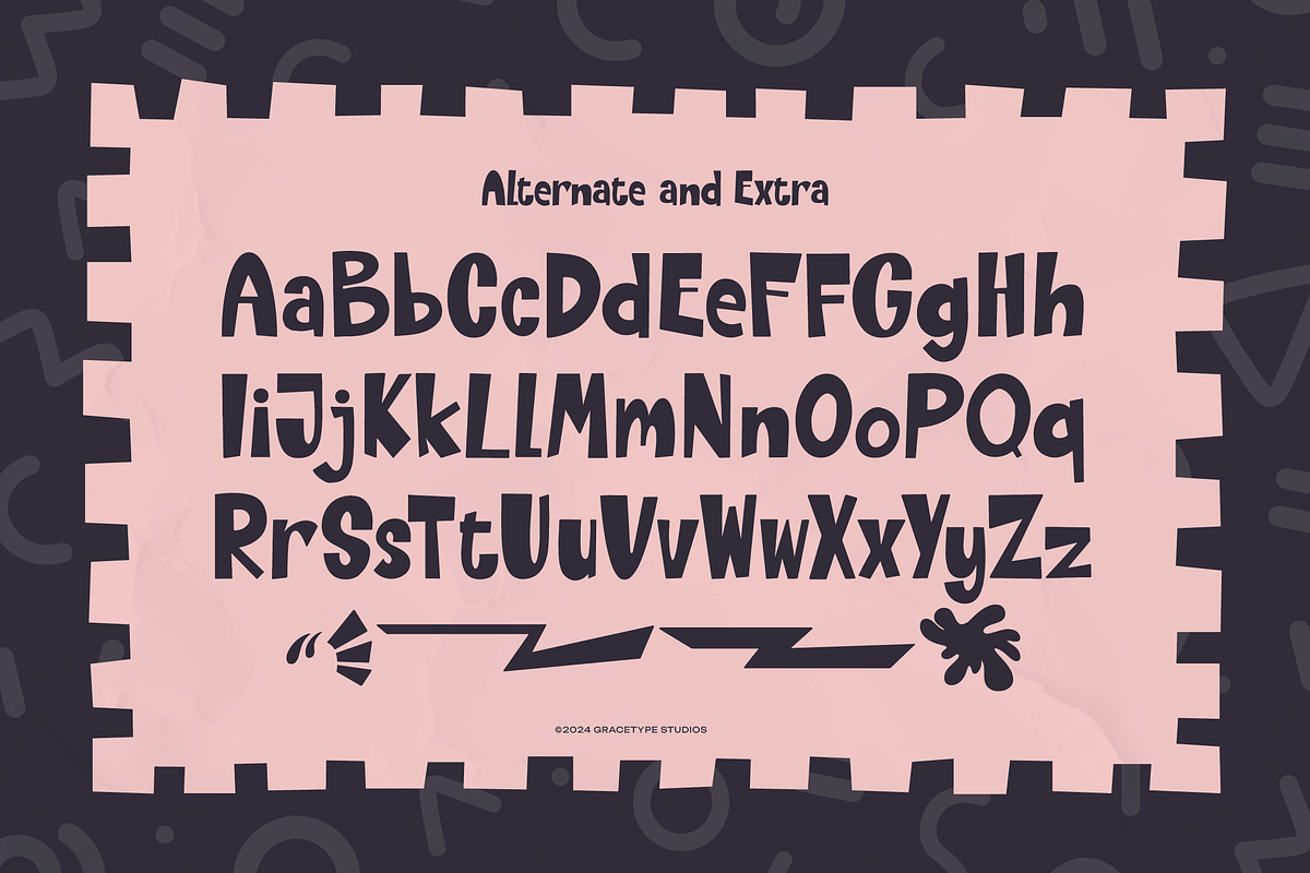 Priority Pocket | Cutout Handwritten, a Handwritten Font by gracetype_studio (Photo 12 of 12)