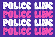 Comely - Bubble Display Font, a Script Font by AQR Studio (Thumbnail 2 of 8)