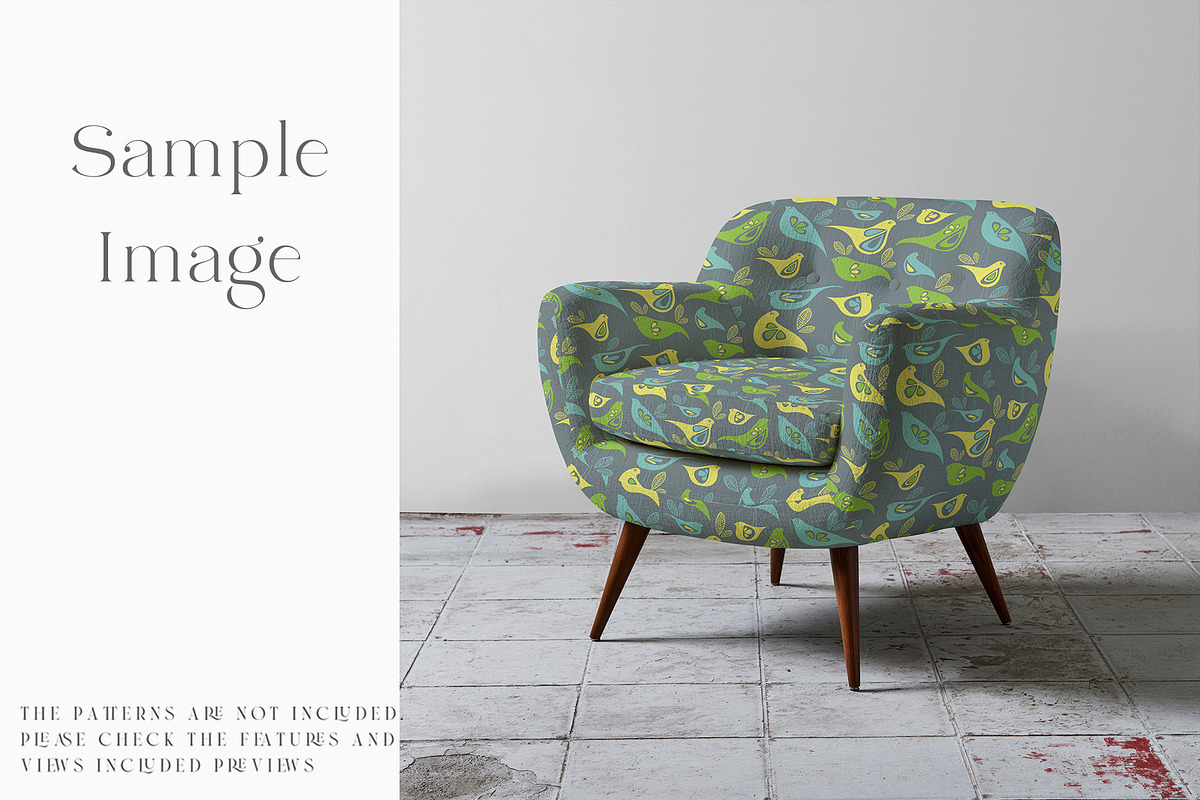 Armchair Upholstery Mockup, a Household Mockup by mock-ups (Photo 13 of 21)