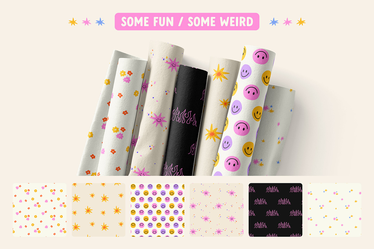 Seamless patterns bundle / 80+, a Pattern Graphic by by Margo (Photo 3 of 9)