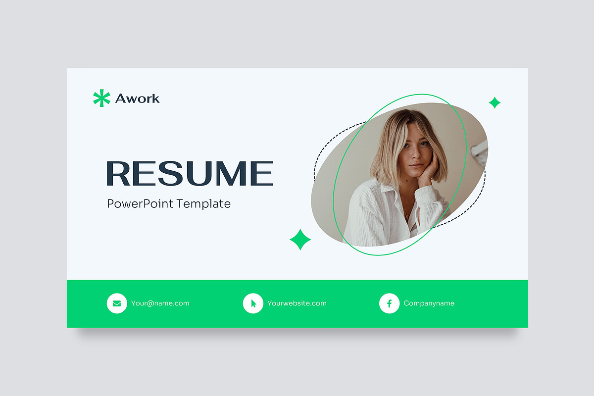 Presentation Resume CV, a Presentation Template by TemplatesNow!