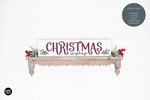 DASHER Farmhouse Christmas Font