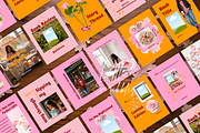 Fall Bookstagram Social Media Kit, a Social Media Template by Little Creative Scribbles (Thumbnail 8 of 9)