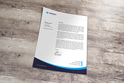Letterhead Template v1, a Stationery Template by Miyaji75 (Thumbnail 3 of 5)