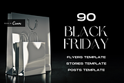 Black Friday Canva Templates, a Social Media Template by Iryna Danyliuk (Thumbnail 7 of 7)