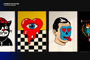 Offbeat - Pop Culture 2, a Graphic by Wall Art Print Studio (Thumbnail 8 of 9)