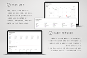 Productivity Template for Notion, a Templates & Theme by BRANDcontent (Thumbnail 3 of 8)