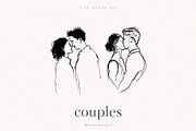 Couples Drawings, a Person Illustration by PeDe Designs (Thumbnail 2 of 6)