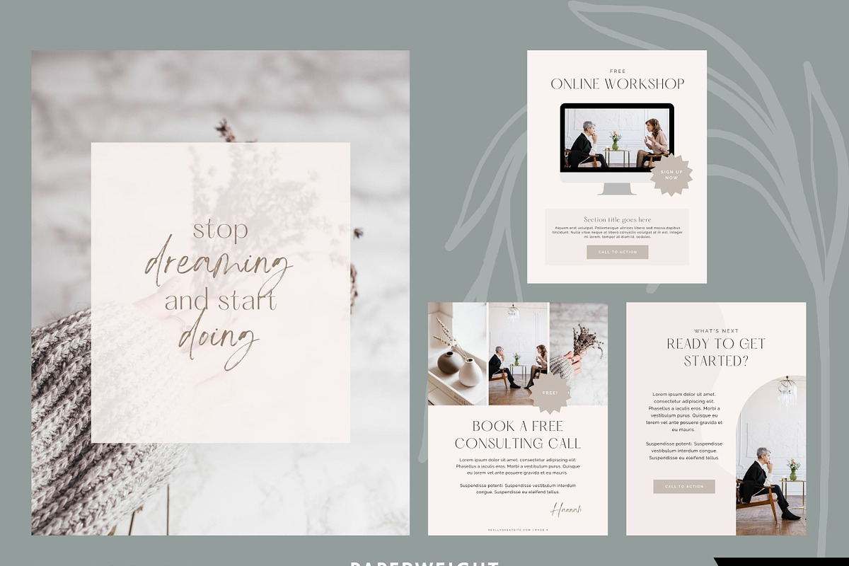 Neutral Workbook Template for Canva, a Magazine Template by Paperweight Memories (Photo 9 of 9)