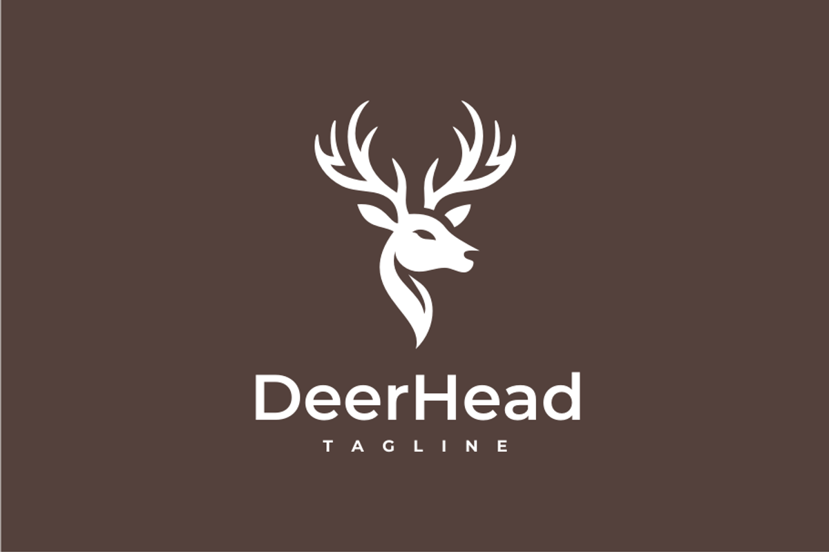 Deer Head Logo, a Branding & Logo Template by johnkent (Photo 1 of 2)