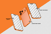 iPhone 17 Pro Mockup, an iPhone Mockup by itefan Studio (Thumbnail 2 of 3)