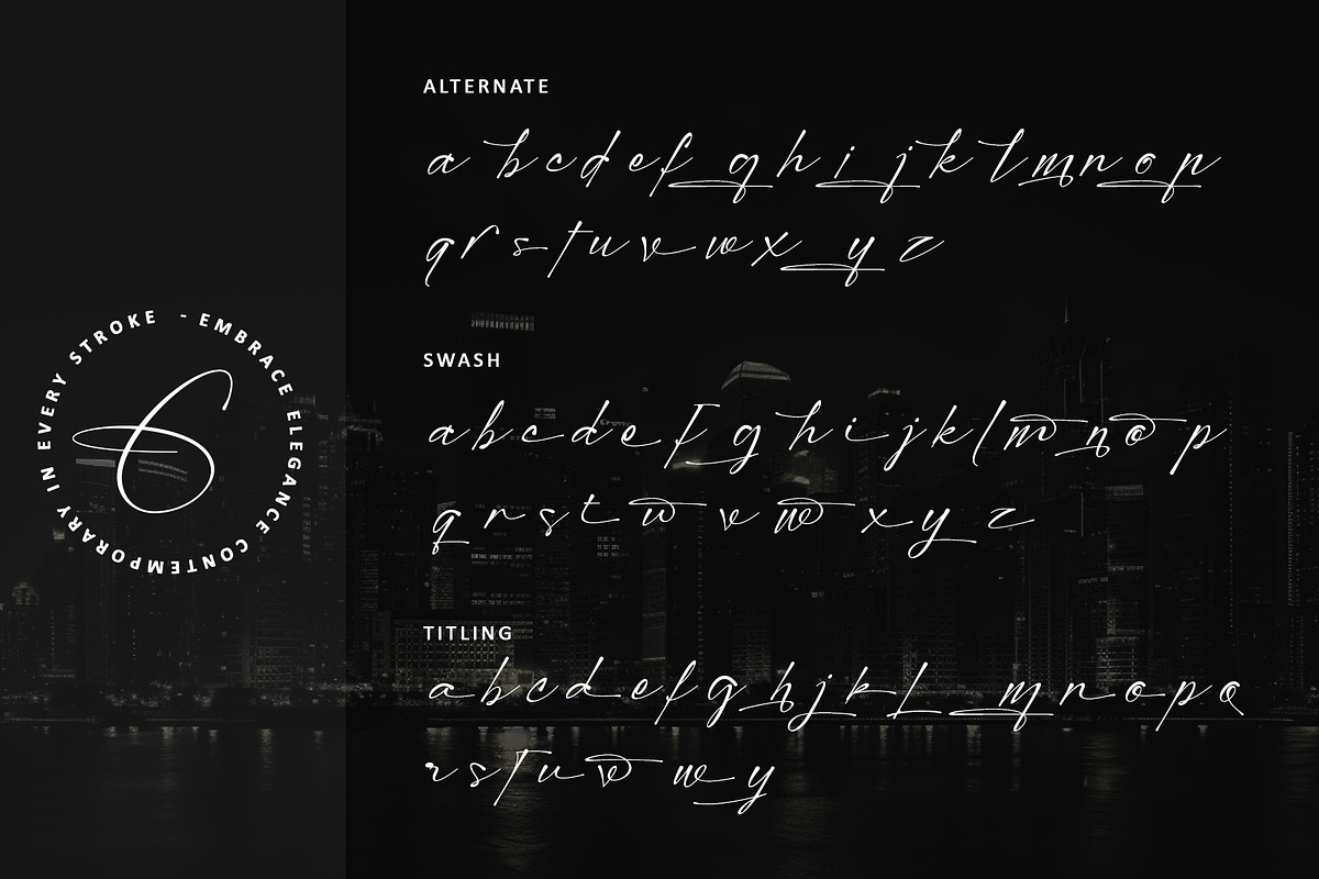 Modern Signature, a Handwritten Font by Letterara (Photo 10 of 12)