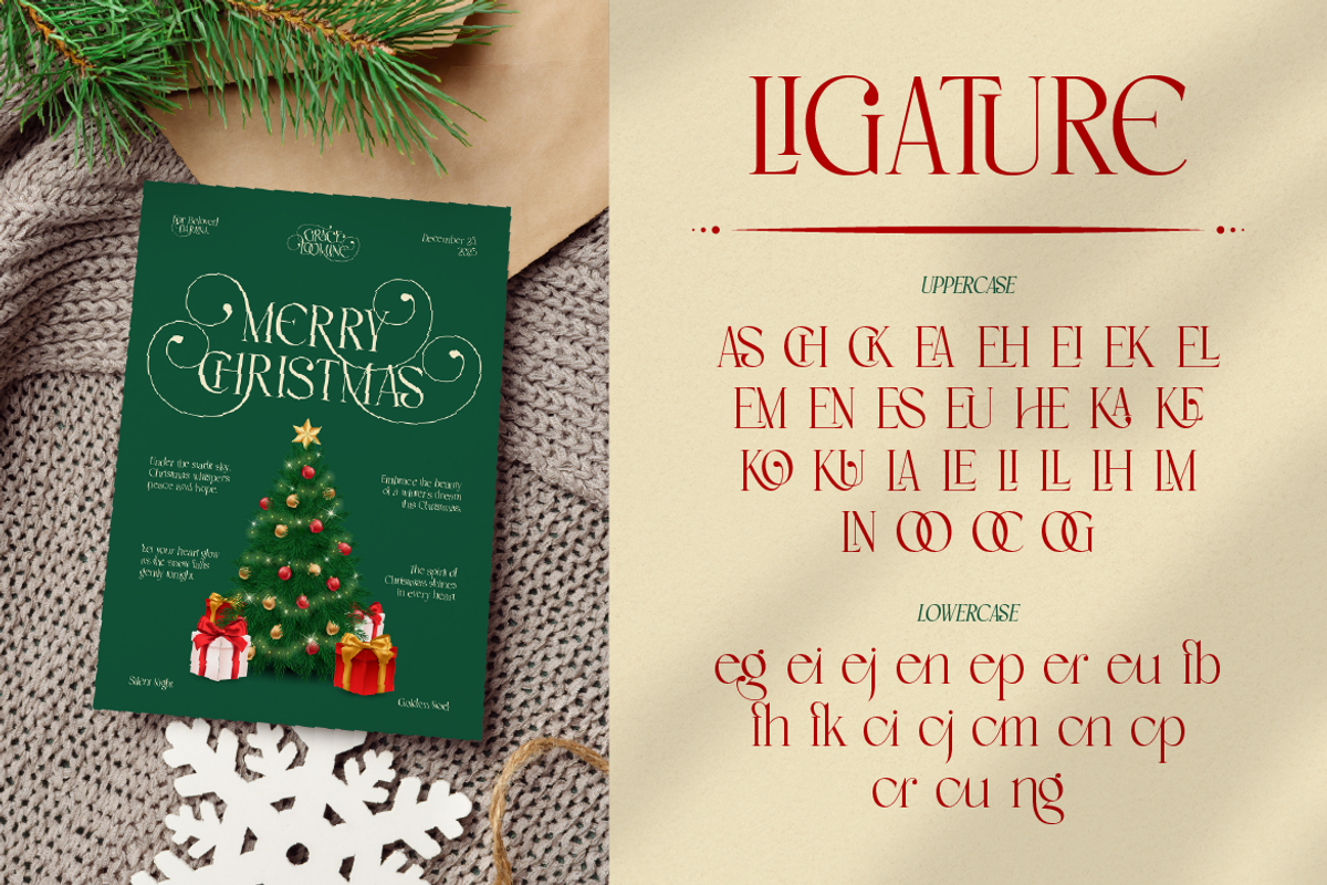 Grace Loomine, a Serif Font by Burntilldead (Photo 4 of 12)