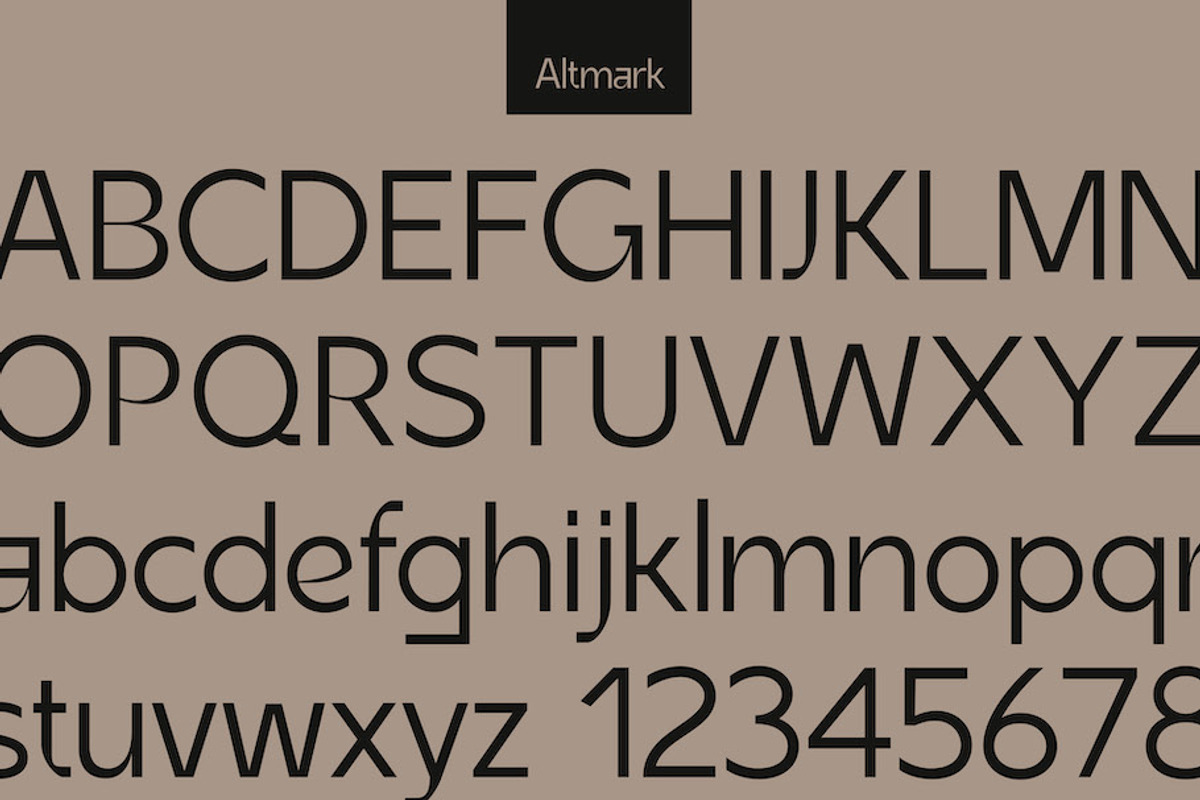 Altmark – a very unique sans, a Sans Serif Font by Local Desk Designstudio (Photo 13 of 23)