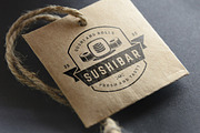 18 Sushi Bar Logos and Badges, a Branding & Logo Template by Vasya Kobelev (Thumbnail 12 of 13)
