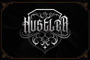 GOLDUST FONT + Decorative Bonus, a Blackletter Font by dansdesign (Thumbnail 3 of 5)