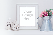 White Frame Mockup Bundle (5 Pack), a Print Template by daltonaiken (Thumbnail 3 of 6)