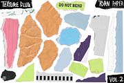 Torn Paper Scraps v2 | TextureClub, a Texture Graphic by Texture Club (Thumbnail 2 of 5)