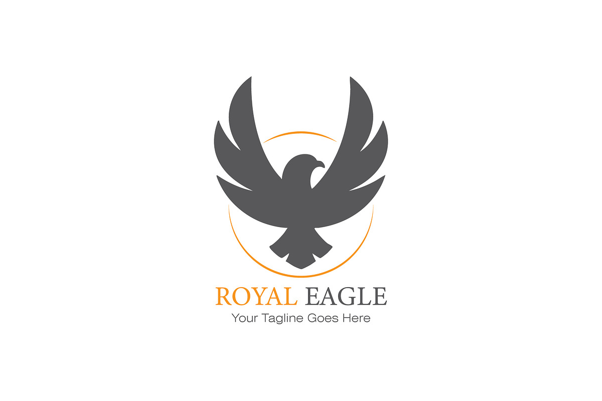 Royal Eagle Logo Template, a Branding & Logo Template by YUDesignStore (Photo 1 of 8)