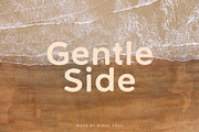 Gentle Side - modern & vintage sans, a Sans Serif Font by Misha Sova (Thumbnail 9 of 11)