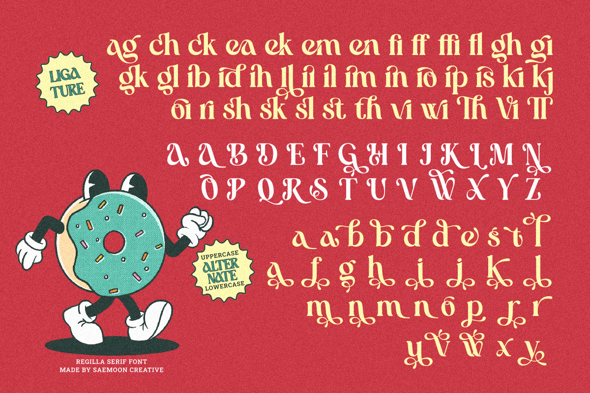 Regilla, a Serif Font by saemoon creative (Photo 11 of 16)