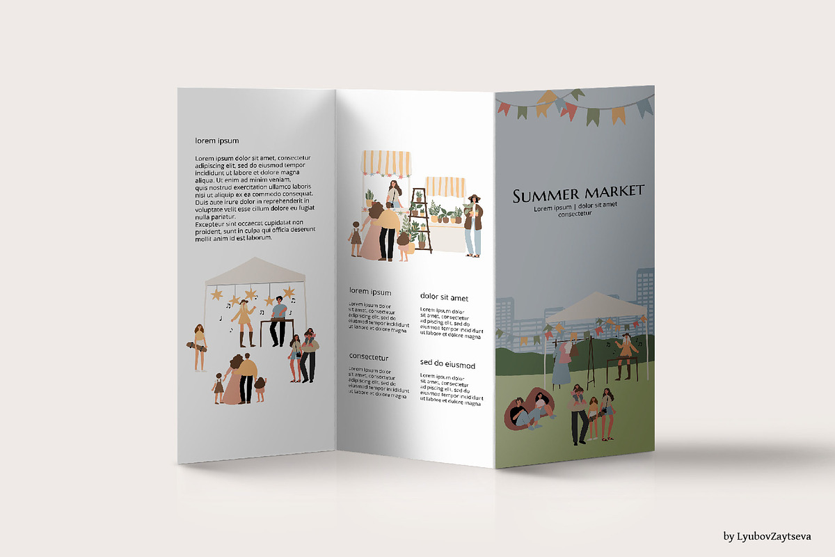 summer market clipart | svg png ai, a Seasonal Illustration by LyubovZaytseva (Photo 7 of 15)