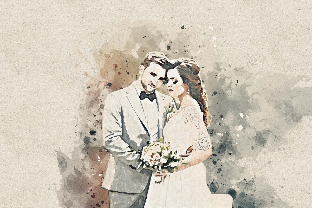 Watercolor Paint Art Effect Action, an Action Add-On by Photoshop Action (Photo 5 of 9)